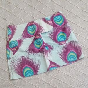 Nanette Lepore Peacock Skirt